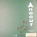 Anocut-Anocut B-1, Power Supply Units Instruction & Diagrams Manual Year (1963(-B-1-01